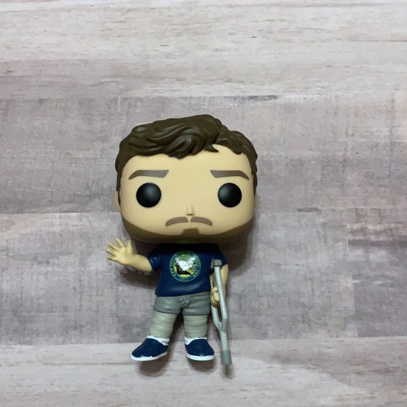 Funko, Parks and Rec Andy in Leg Casts POP! Vinyl Exclusive - Picture 1 of 4